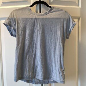 Athleta Girl Light Blue Tee in Youth XL
